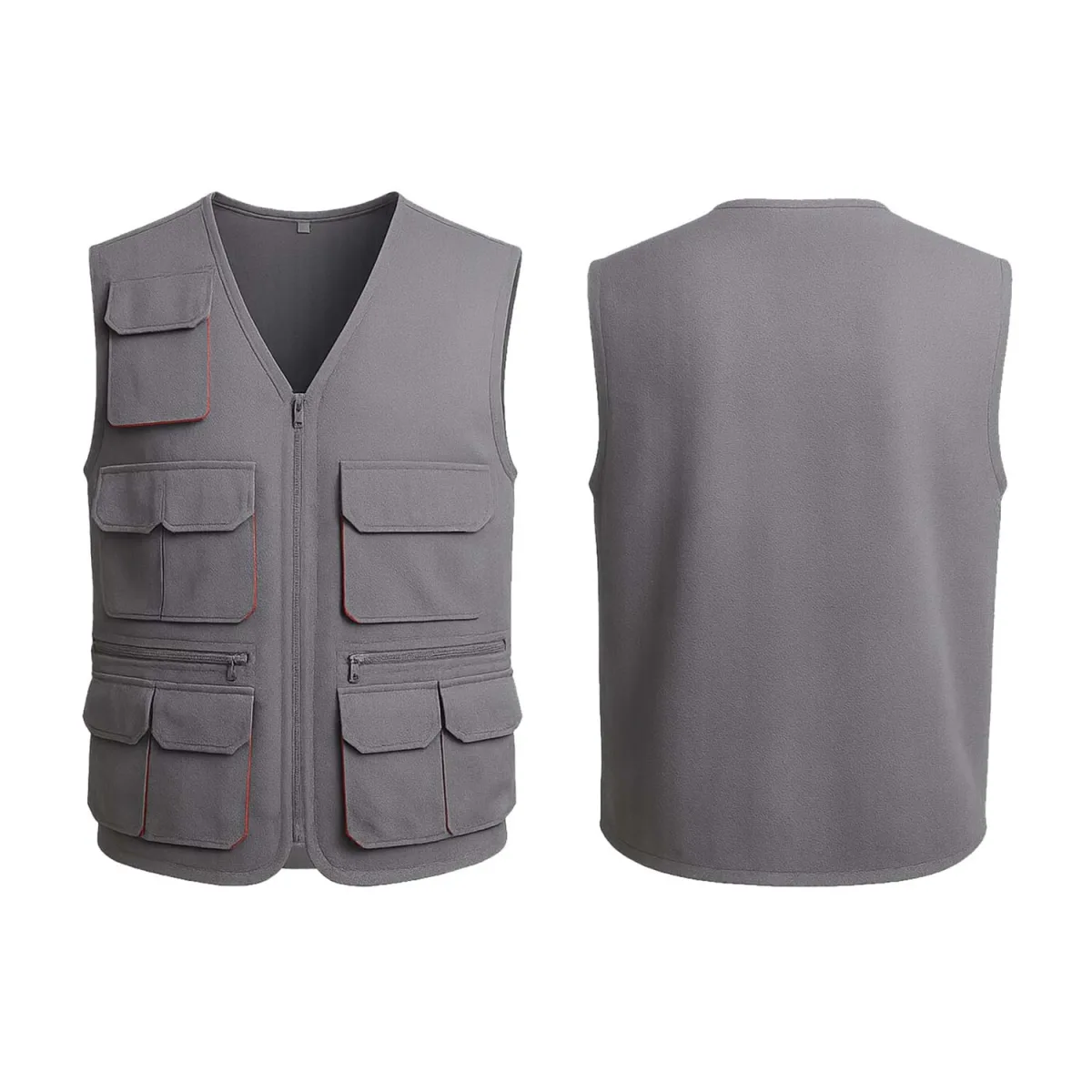 7*7 Gabardin Avcı Tipi İş Yeleği