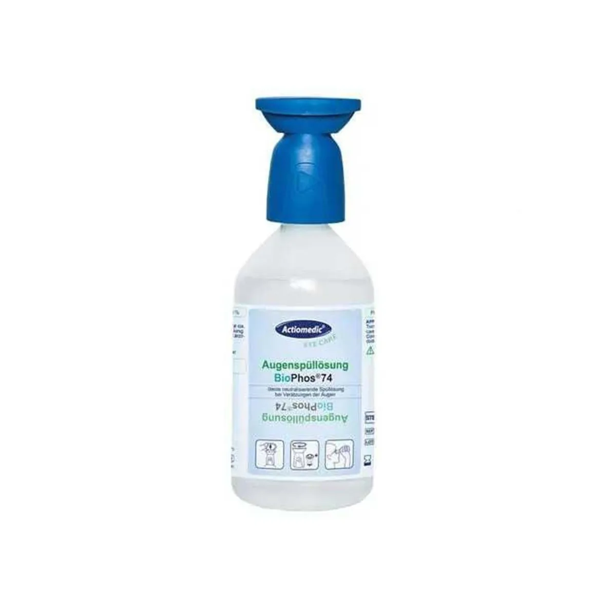 Actiomedic Biophos 74 250ML Mavi Toz Çapak Göz Duşu Solüsyonu