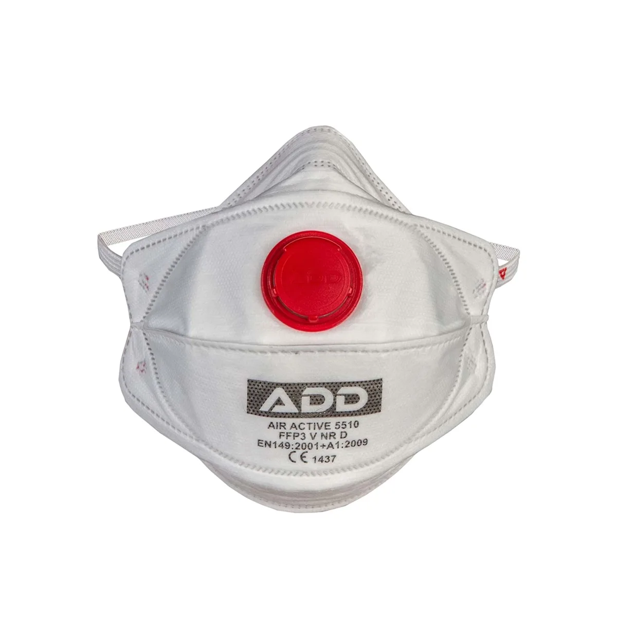 ADD Solunum Koruyucu FFP3 V NR D 5510 Ventilli Toz Maskesi