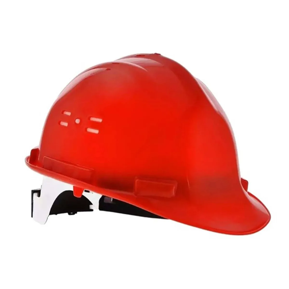 Essafe GE 1548 Essafe Vidalı Baret (Hava Delikli-Kulaklık Takılabilir) - Kırmızı