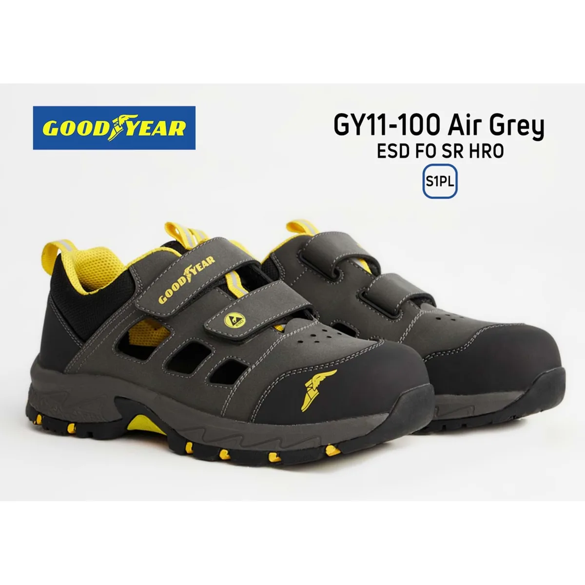 Goodyear İş Ayakkabısı - GY11-100 Air Grey ESD FO SR HRO S1PL