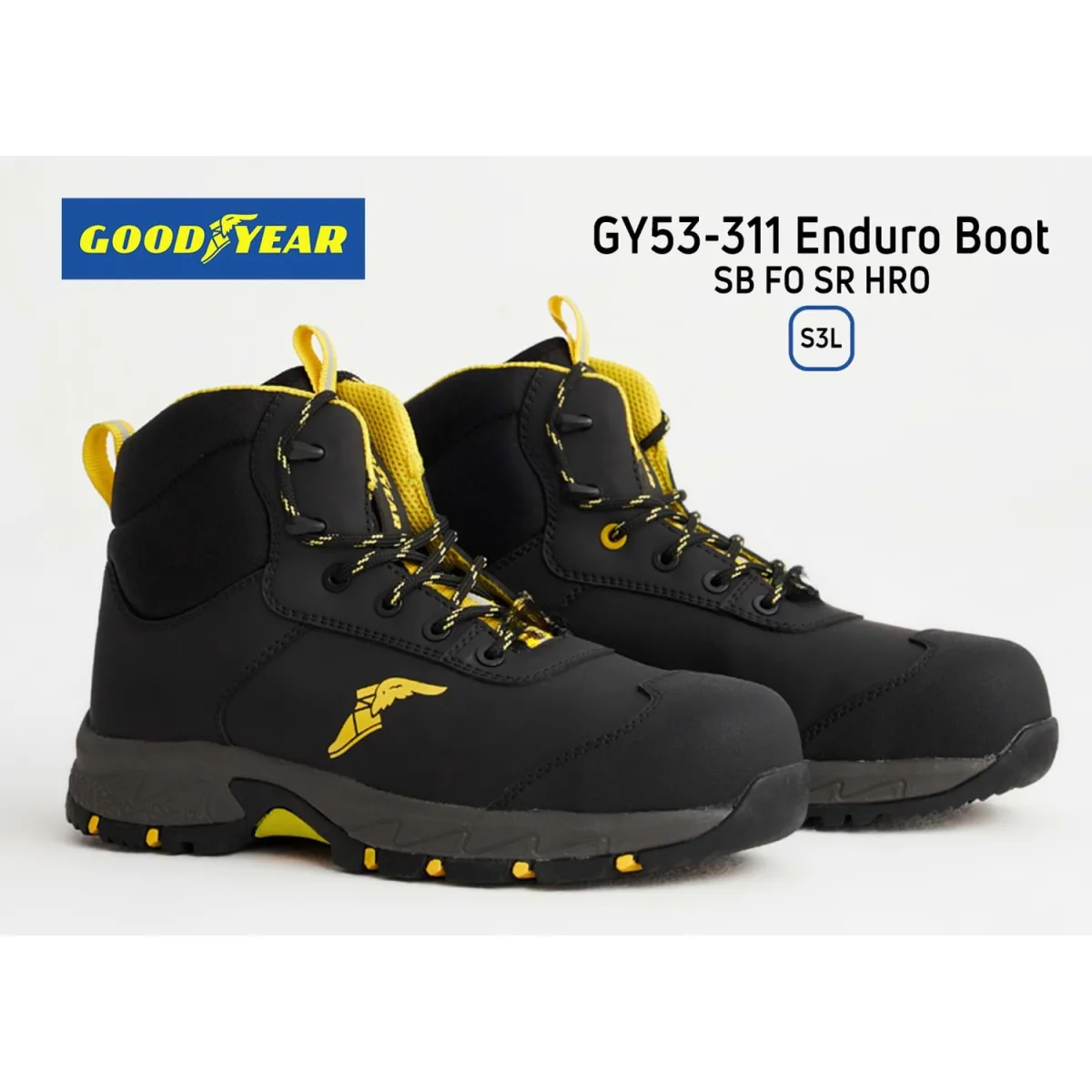 Goodyear İş Botu - GY53-311 Enduro Boot SB FO SR HRO S3L Elektrikçi