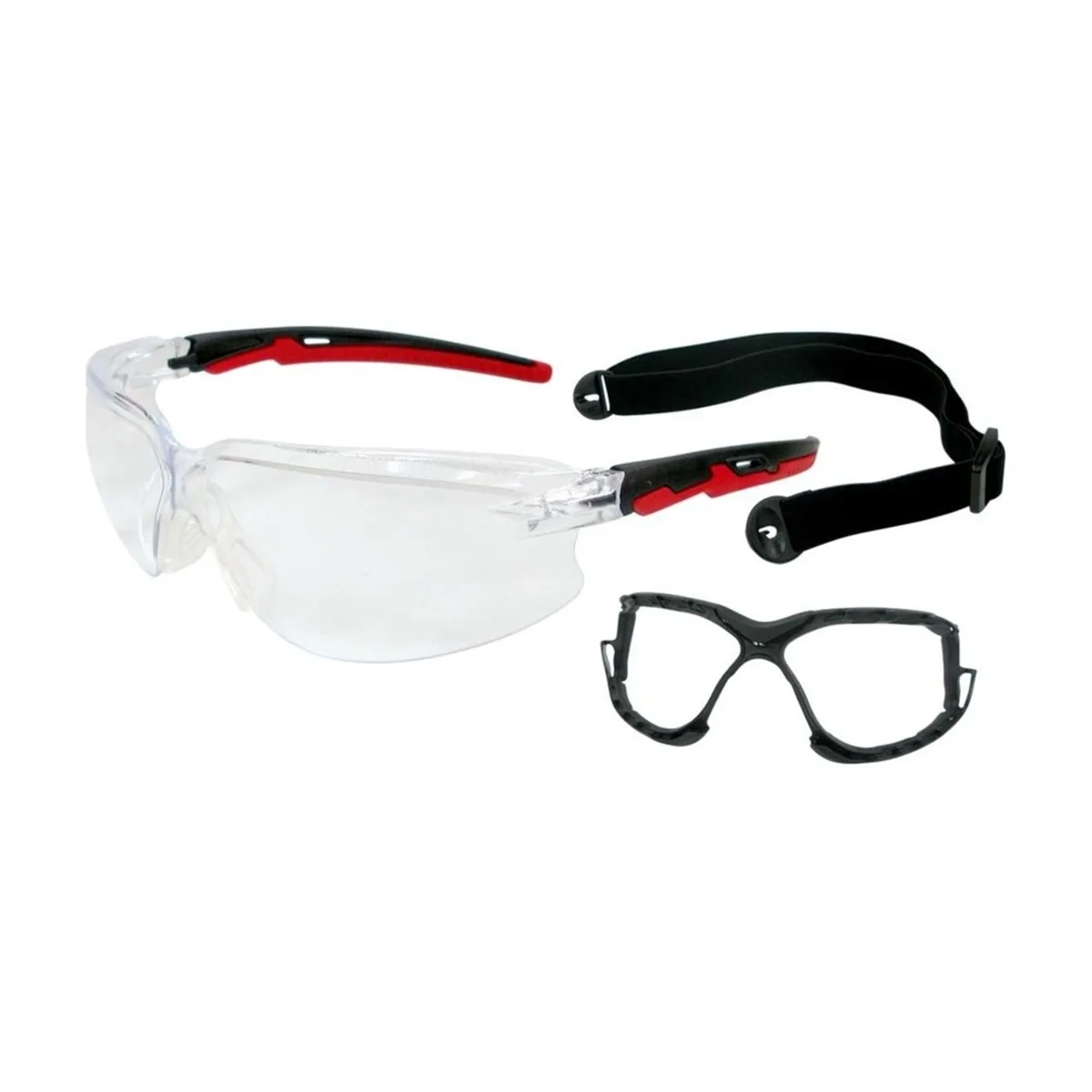 Hegi - 99290SR-X Başbantlı Şeffaf Gözlük