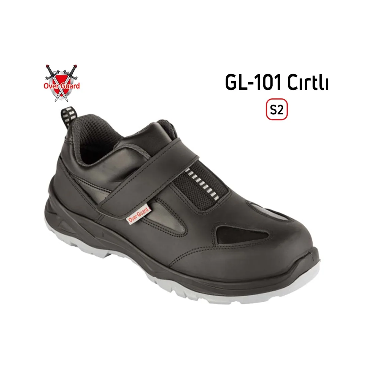 Overguard İş Ayakkabısı Kompozit Burunlu Cırtlı GL-101 S2