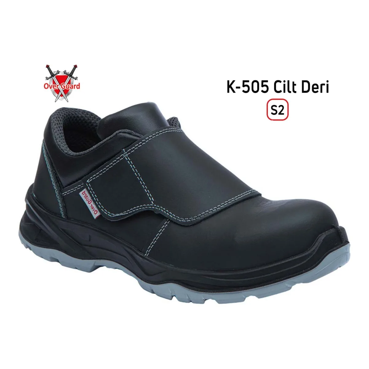 Overguard İş Ayakkabısı Kompozit Burunlu Kaynakçı Cilt Deri K-505 S2
