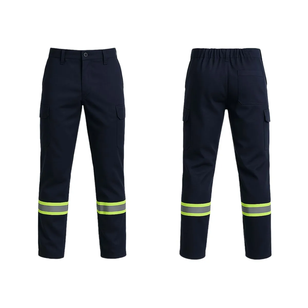 16*12 Gabardin İş Pantolonu (Lacivert-Yeşil)