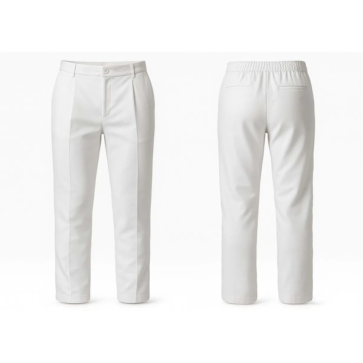 Alpaka Pantolon – Beyaz