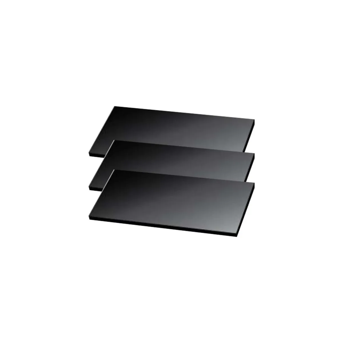 Starline Siyah Maske Camı 110x50 3 mm Dar Cam