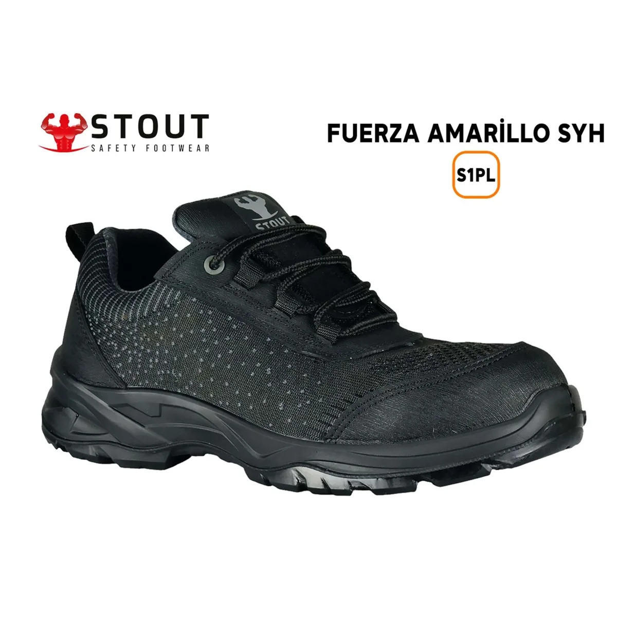 Stout İş Ayakkabısı Kompozit Burunlu DD 52 Fuerza Amarillo S1P SYH