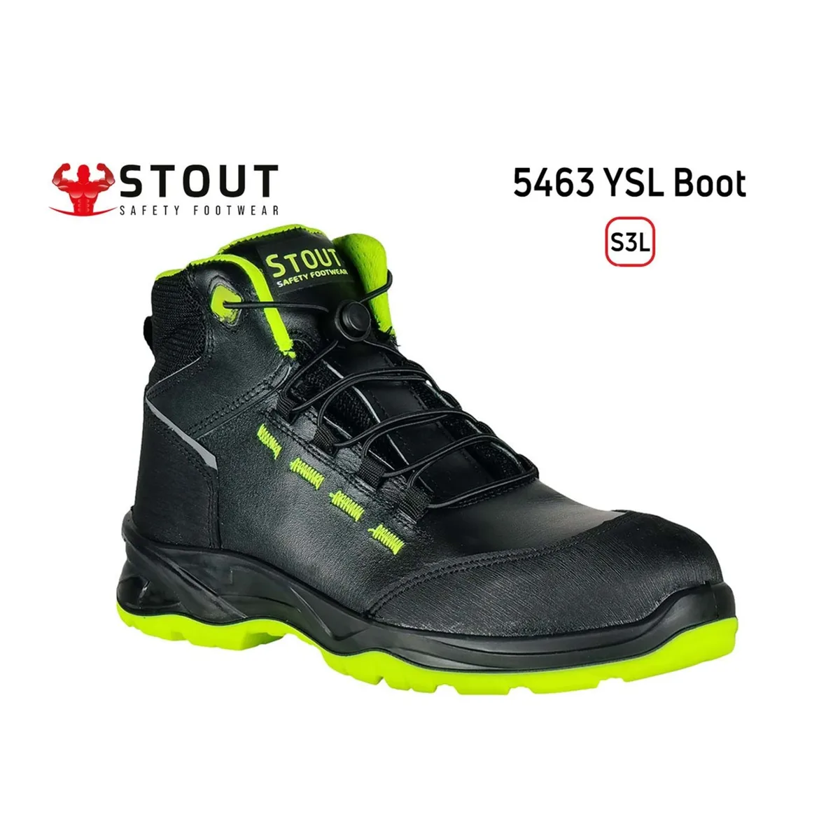Stout İş Ayakkabısı Kompozit Burunlu EPL 5463 S3 YSL