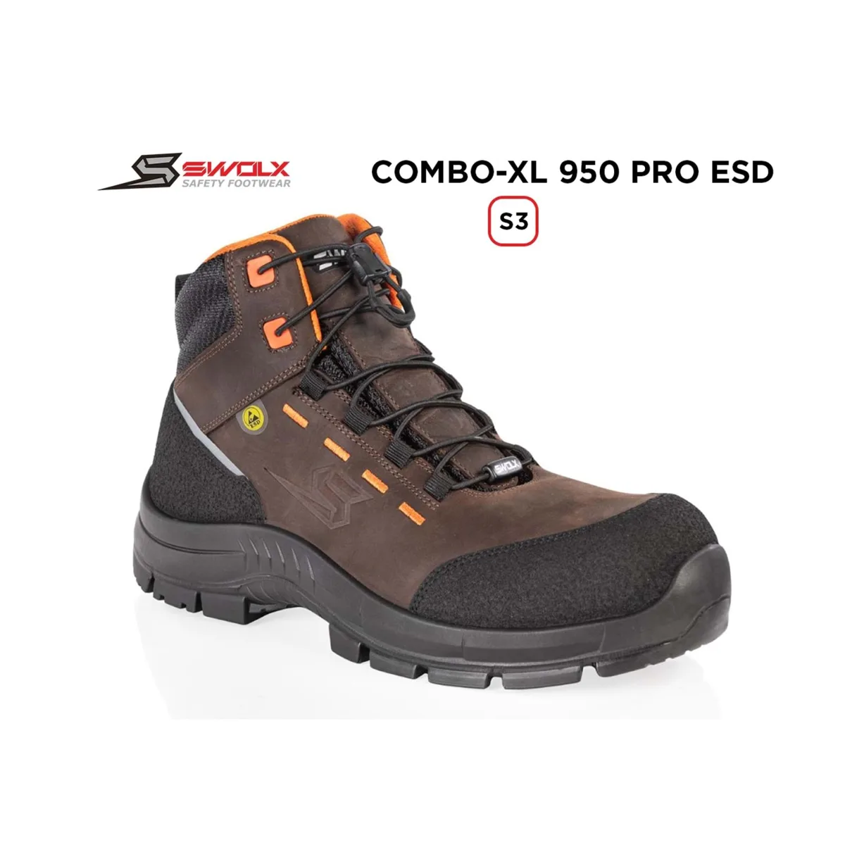 Swolx İş Ayakkabısı - Combo-XL Pro Esd 950 S3