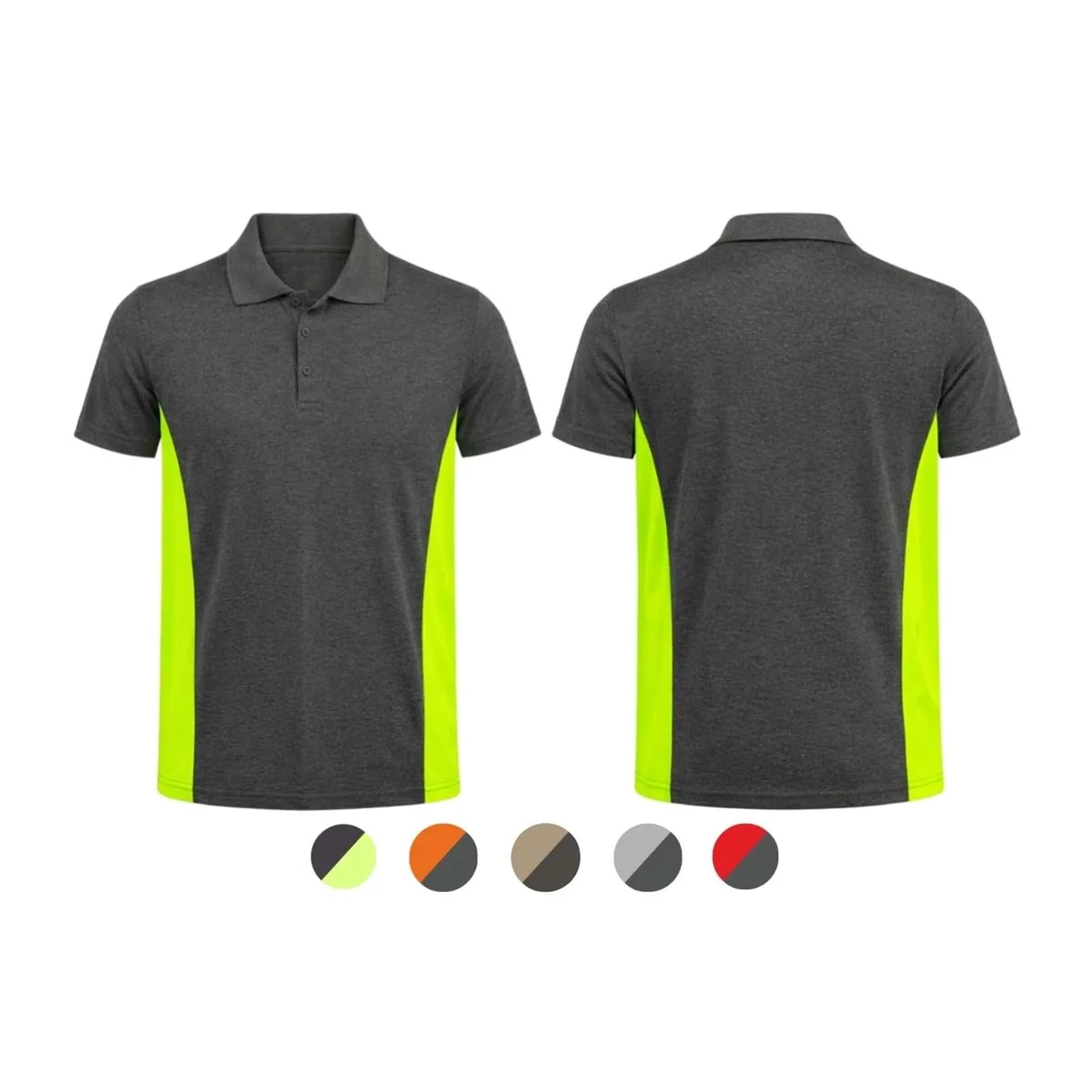 Polo Yaka Kısa Kol Tişört – Dry Touch