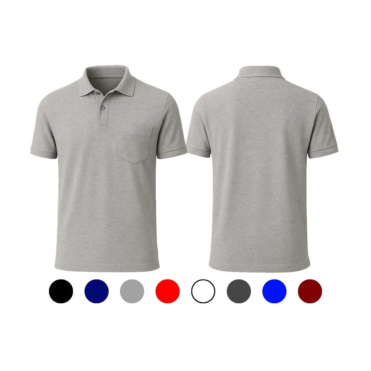 Polo Yaka Kısa Kol Tişört – Pike Lakost